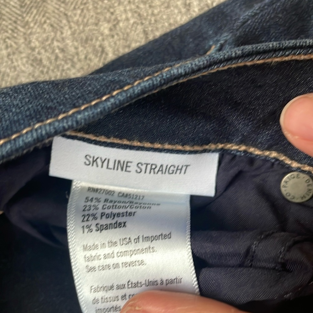 Paige jeans straight size 30